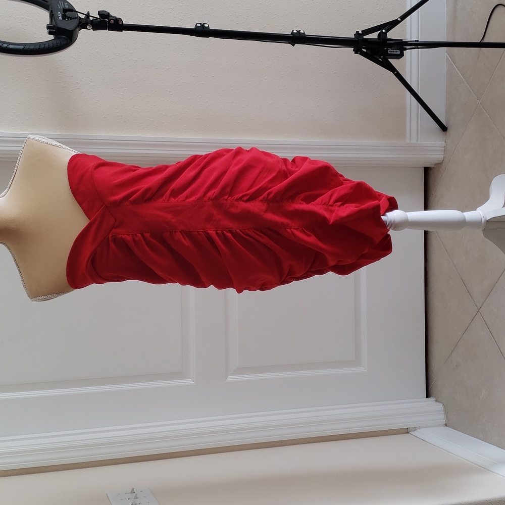 💥CLOSING SALE! Gold Flava ladies red strapless dress size XL